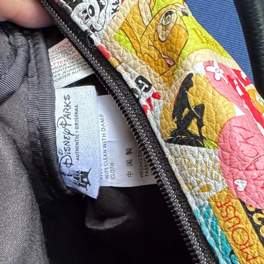 Disney Colorful Cartoon Print Satchel Bag